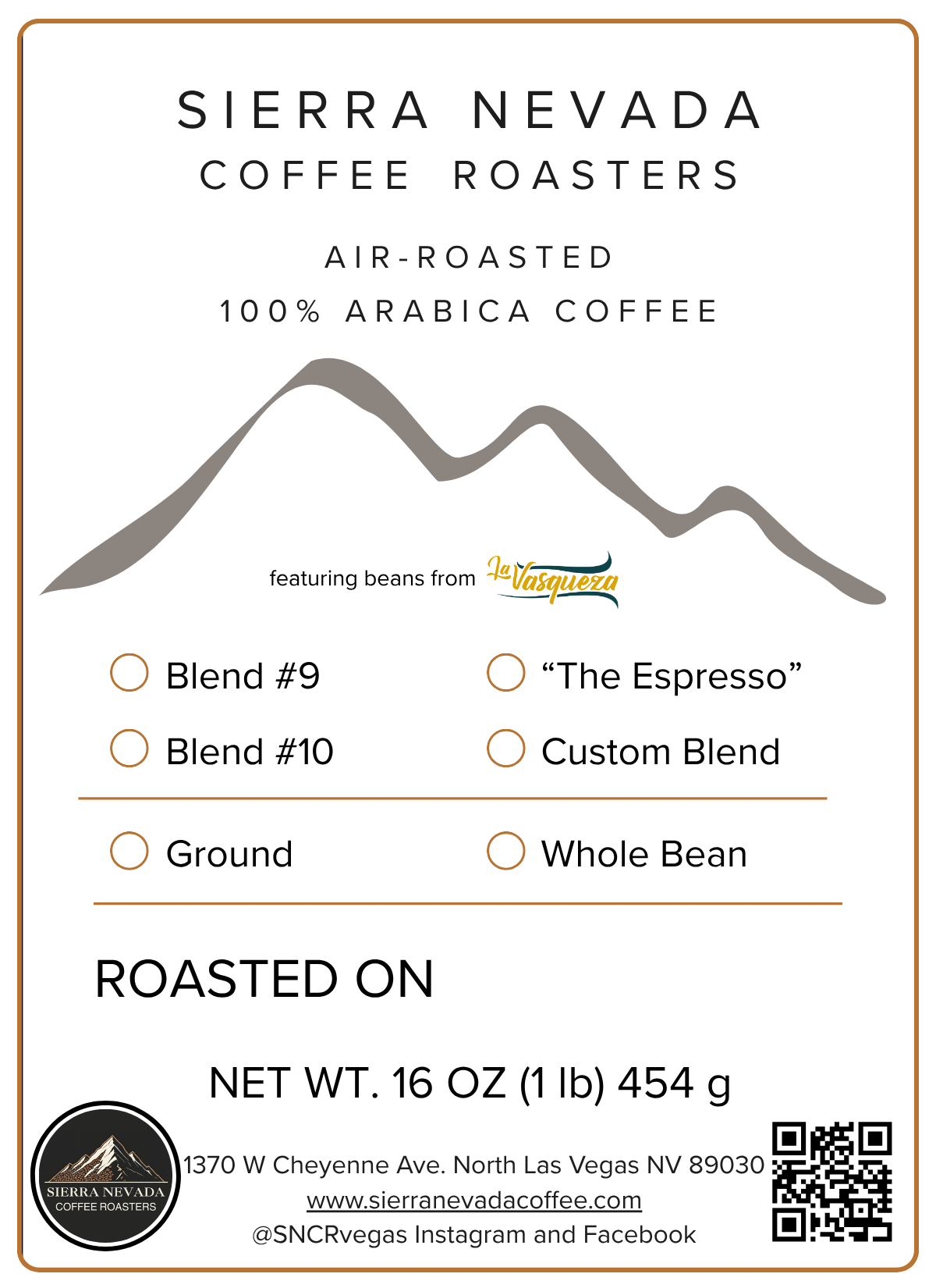 The Espresso Blend Coffee (1LB)