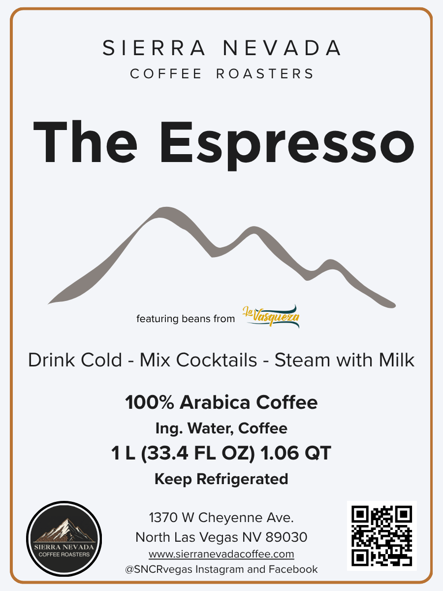 Brewed Espresso (1L)
